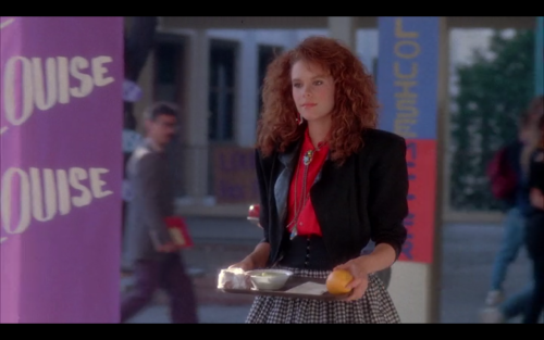 Bolo ties are really popular at Teen Witch High. Supposed uncredited stylist Elaine Lively totally h