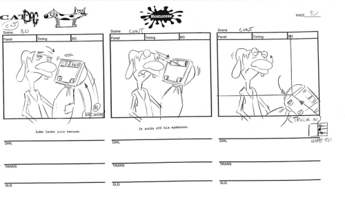 UNDER THE DOG Episode 0 Storyboard 絵コンテ集 UNDER THE DOG