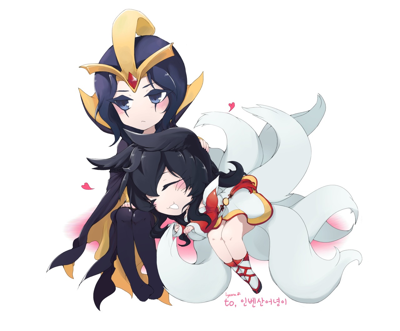 league-of-legends-sexy-girls:  Ahri and LeBlanc