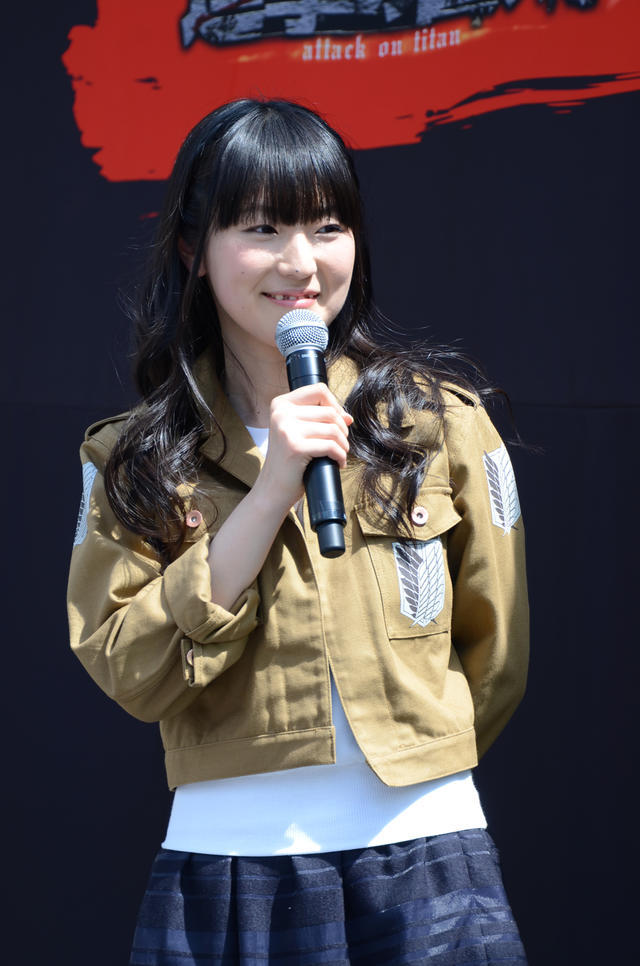 Kaji Yuuki (Eren) and Ishikawa Yui (Mikasa) made guest appearances at today’s SnK