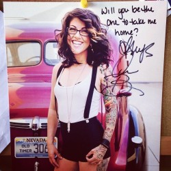 missoliviablack:  Will it be you?  This #autographed