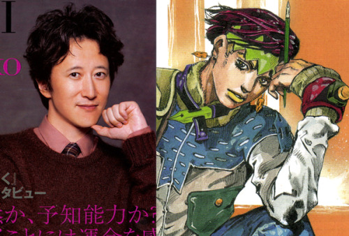 invokedsummon: Hirohiko Araki and Rohan Kishibe!