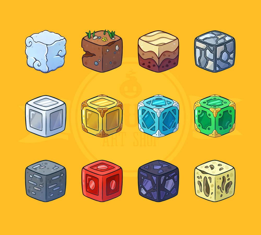 Block Icons Mincraft