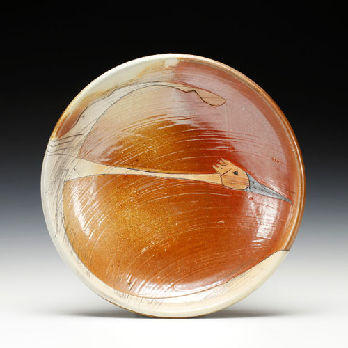 Plate by Matthew Krousey. It is my hope that by using these pots we will all be reminded of the beau