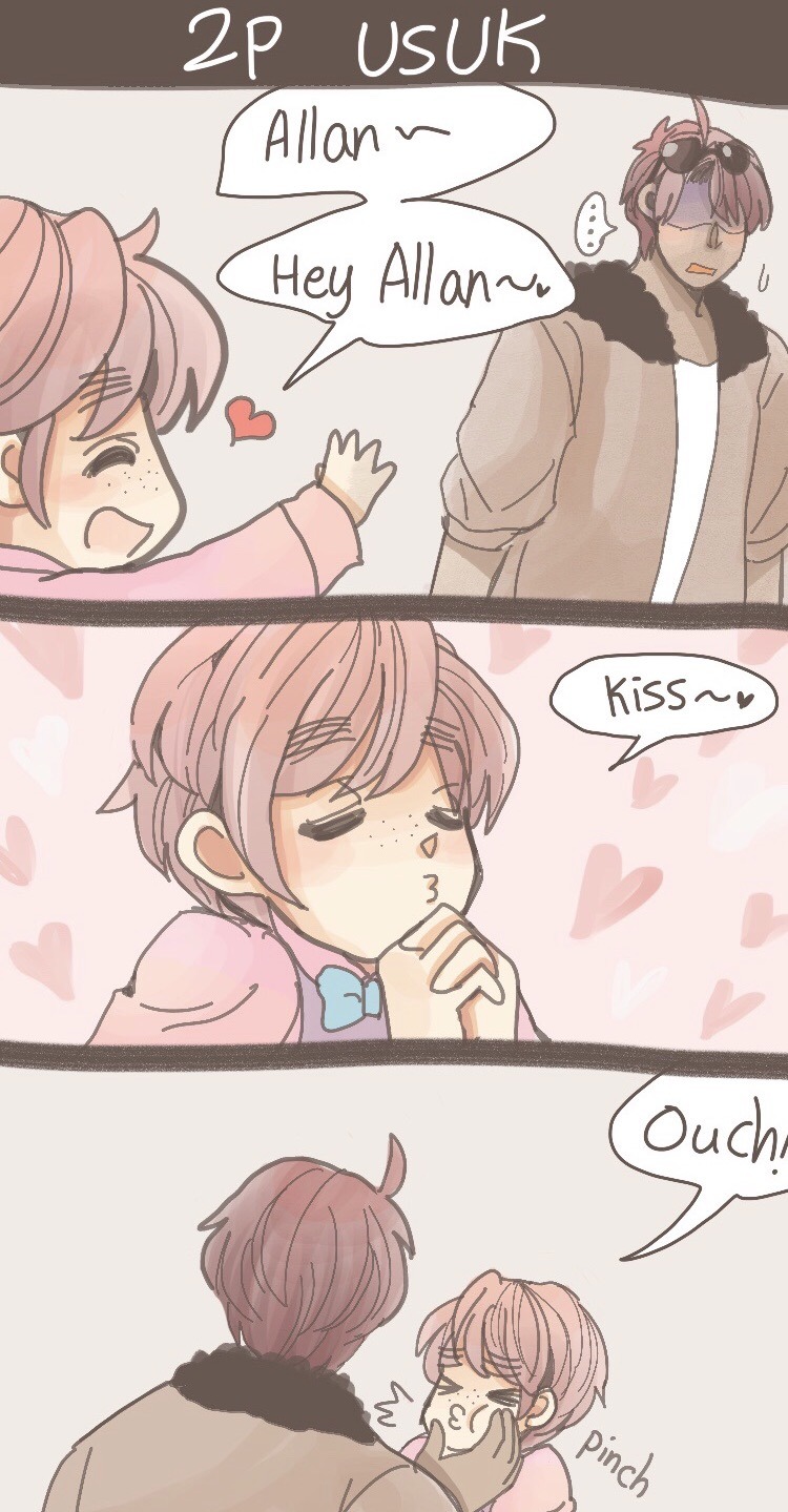 Hetalia Doodle Page 2p Usuk Doodle アナザー米英落書き