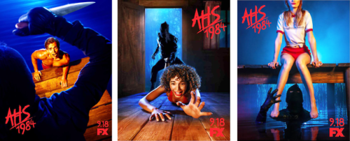 American Horror Story Promotional Posters for the new season, 1984