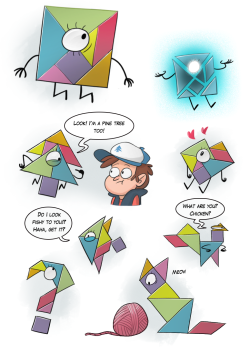 moringmark:  Tad Strange the Tangram. 