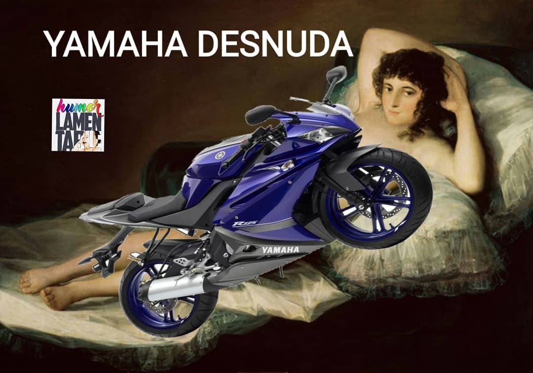 Yamaha desnuda