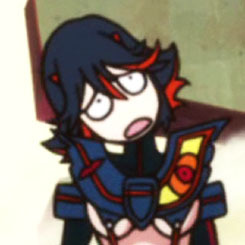 Porn photo katahane:  ryuko’s cute faces  so cute!