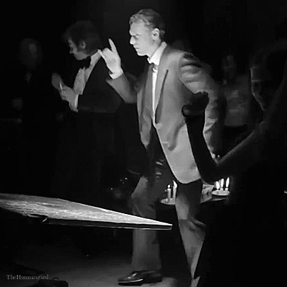 thehumming6ird:Tom Hiddleston, behind the scenes of High-Rise (2015)