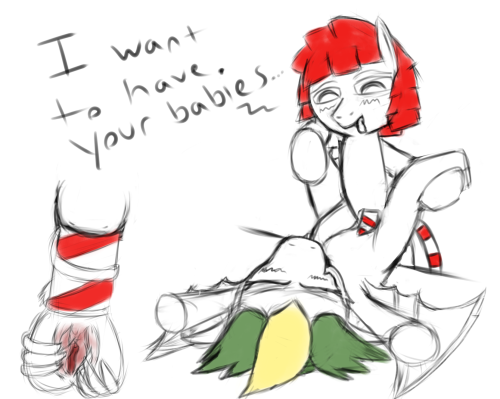 shortcircuitfullmoon:  This is a sketch I did forever agao that I never finished of Candy Coats and Circuitte… I don’t really like how it looks but I feel like candy needs more fan art, sorry that its a crappy sketch I am going to have to try again