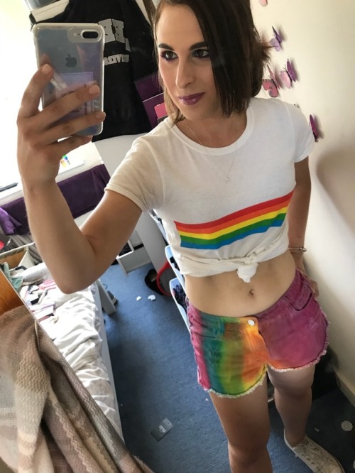 So I’ve recovered enough from London Pride at the weekend to post! This was my first Pride since tra