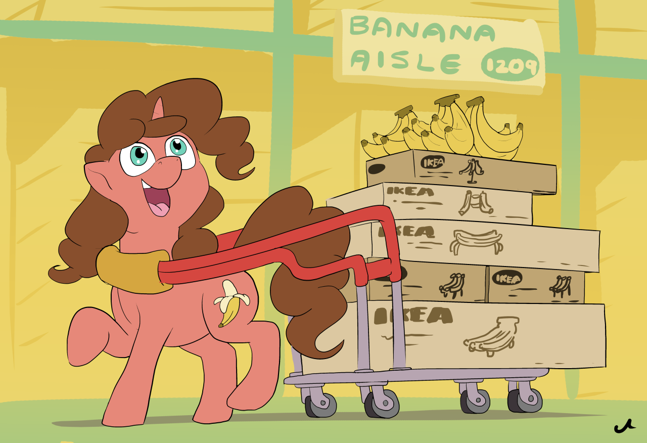 ask-ikea-pony: @askbananapie finds much banana related furniture in the banana aisle,