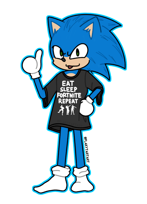 flakytartart:everyone, i’d like you to meet my son Sonic