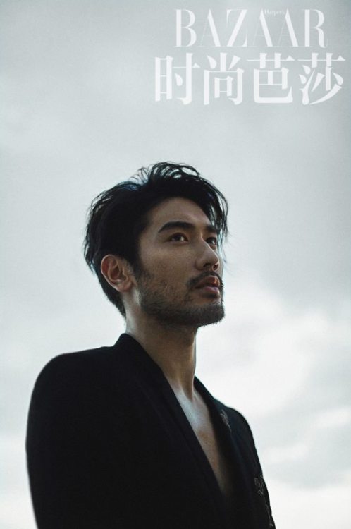 godfreygaodailys:Photoset #2: Godfrey Gao for Harper’s Bazaar Magazine!