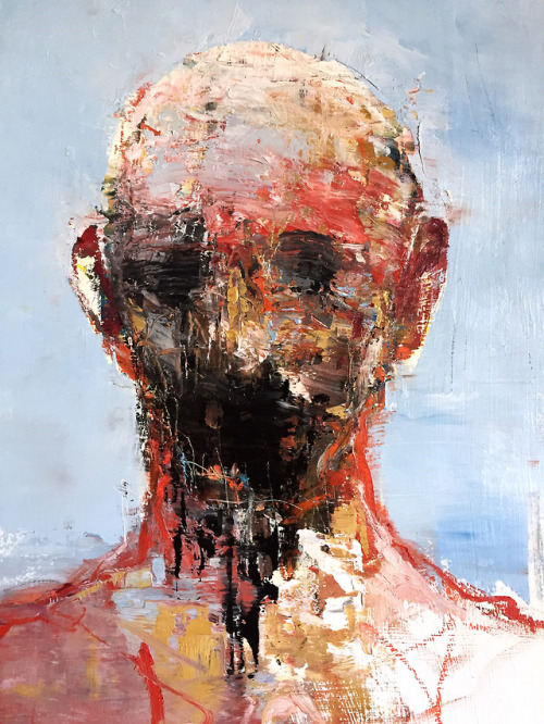 James Petrucci (American, b. 1974, Santa Barbara, CA, USA, based Ojai, CA, USA) - Head, 2016  Painti