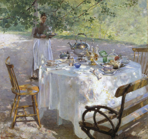 Frukostdags = Breakfast TimeHanna Pauli (Swedish; 1864–1940)1887Oil on canvasNationalmuseum, Stockho