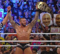 WWE CHAMPION…(once again)…RANDY