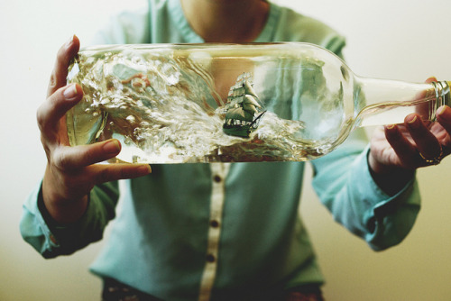 left-nut:  197/365 - Ship in a Bottle by adult photos