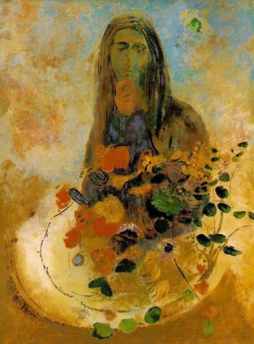 artist-redon: Mystery, Odilon Redon Medium: oil,canvaswww.wikiart.org/en/odilon-redon/myster