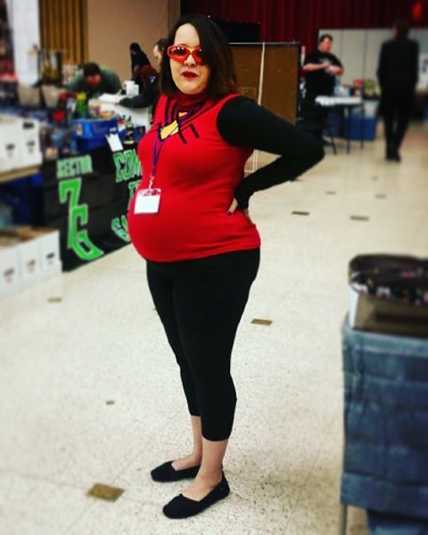 Spider Woman Pregnant