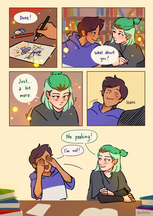 luz will have her italicized oh moment someday... (other pov for this comic!)