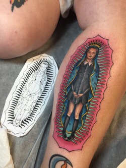 fuckyeahtattoos:  By Megan Massacre at Grit