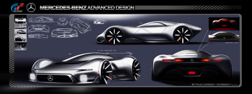 biroandclay: Mercedes Benz AMG Vision GT - Design Boards. Just marvellous.