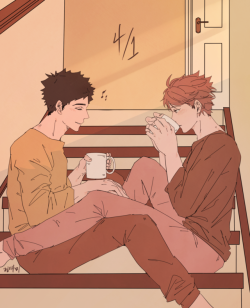 dahliadenoire:  4/1 happy Iwaoi day! (twitter)