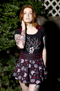 Toofastclothing:  Check Out Alt Model Hope Smith Pairing Different Too Fast Pieces