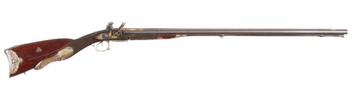 Flintlock sporting rifle owned by Jerome Bonaparte, King of Westphalia and brother of French Emperor