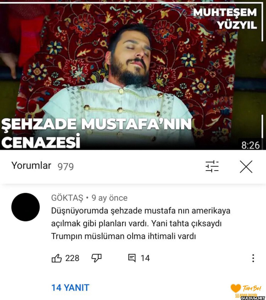 ŞEHZADE MUSTAFA'NIN...