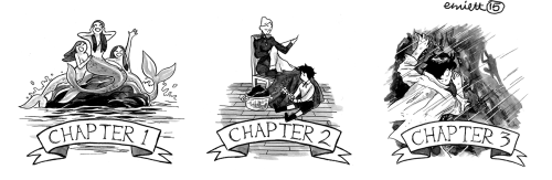 emiett:Aaaand here they all twenty-one of my chapter heads for The Lives of Christopher Chant by Dia