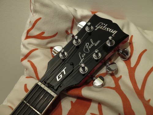 peterbondmusic:  Les Paul GT (Red, no flames, 2006) only 400 made. This thing has rock n’ roll in it’s soul!