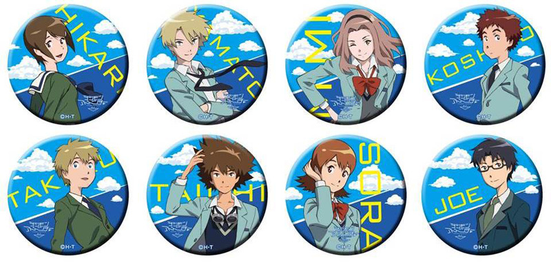 Badge Pins (Victor Character) Sora Takenouchi 「 DIGIMON ADVENTURE tri. catering car produced by animatecafe Trading metal badge 」, Goods / Accessories