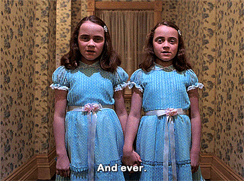 horrorgifs:THE SHINING  (1980) dir. Stanley Kubrick