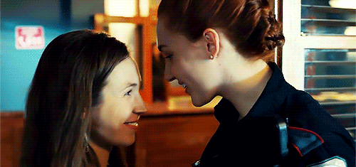 earpwaverly:  Wayhaught kisses appreciation post  (ﾉ◕ヮ◕)ﾉ*:・ﾟ✧    Okay, clearly I need to be watching this show…