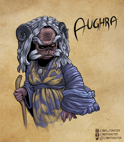 Here’s more Dark Crystal! This time it’s Aughra!