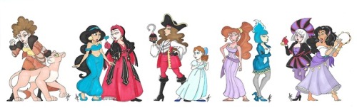 hedgehog-dreamer:Disney Villains Recruiters and Disney Princesses 2, hope you like it-Pretty Scar an