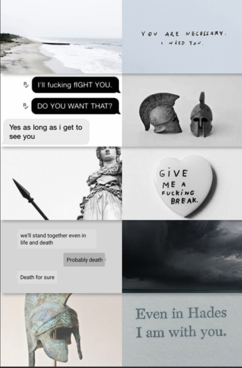 marcblackthorns: get to know me : endless list of favourite relationshipsRomantic - Achilles an
