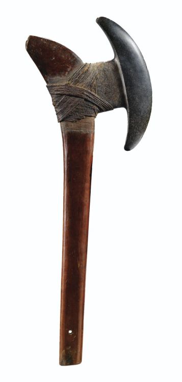 Stone axe of the Ge people, Amazonia, 17th century.from Sotheby’s