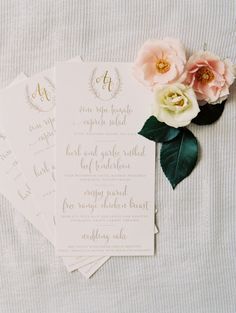 Elegant invitations: www.stylemepretty… | Photography: Sara Hasstedt - www.sarahasstedt&helli