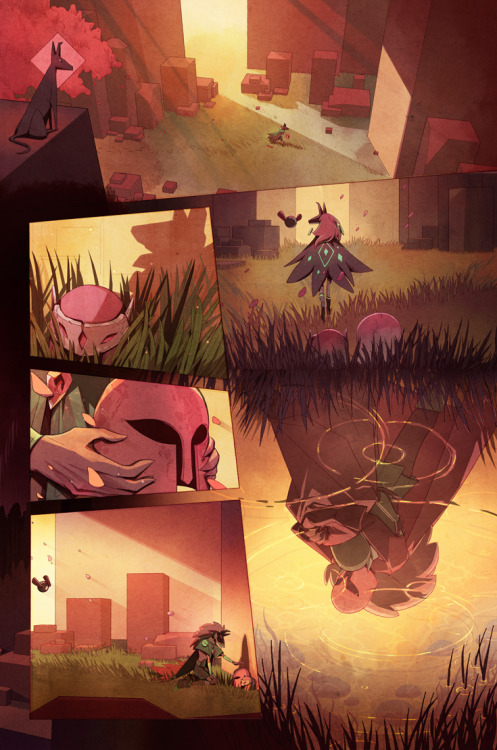 My contribution to the @pulsehldfanzine - a sequel to my  Hyper Light Drifter Decay series from all 