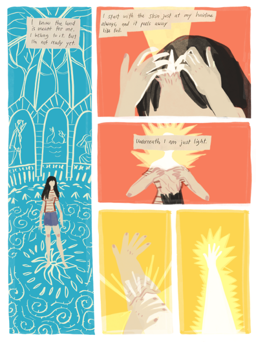 I made this over break while I was very sick, and remembered this fantasy I would walk myself throug