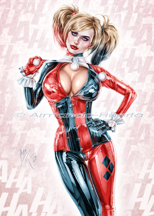 sexysexyart:    Harley Quinn Suicide Squad by Armando Huerta   