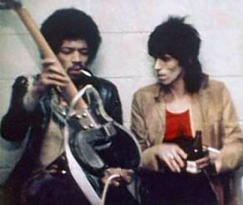 serpentinesheldonserpentine:With Jimi Hendrix