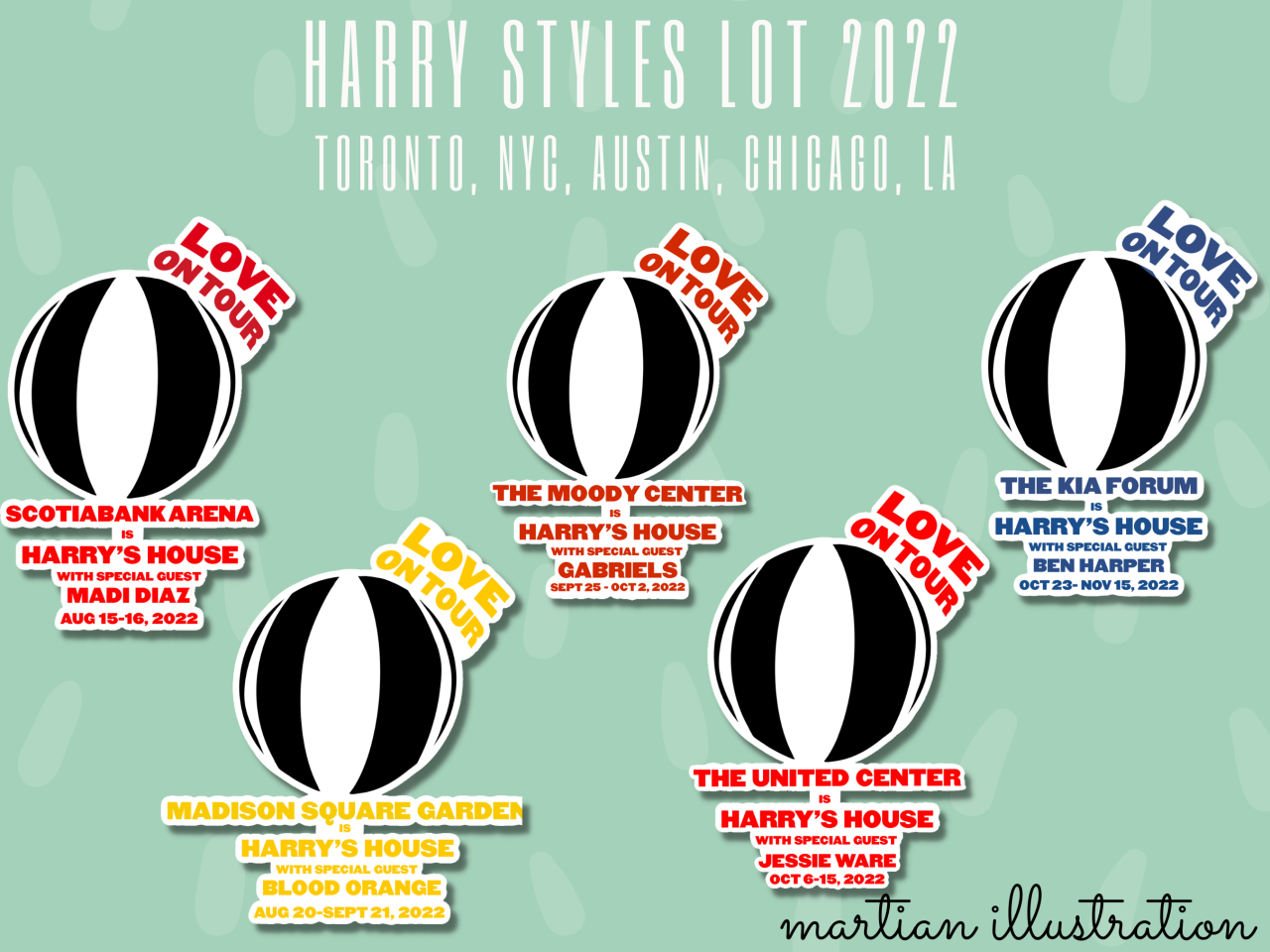 mar (taylor's version) — HARRY STYLES LOT 2022 RESIDENCY TOUR