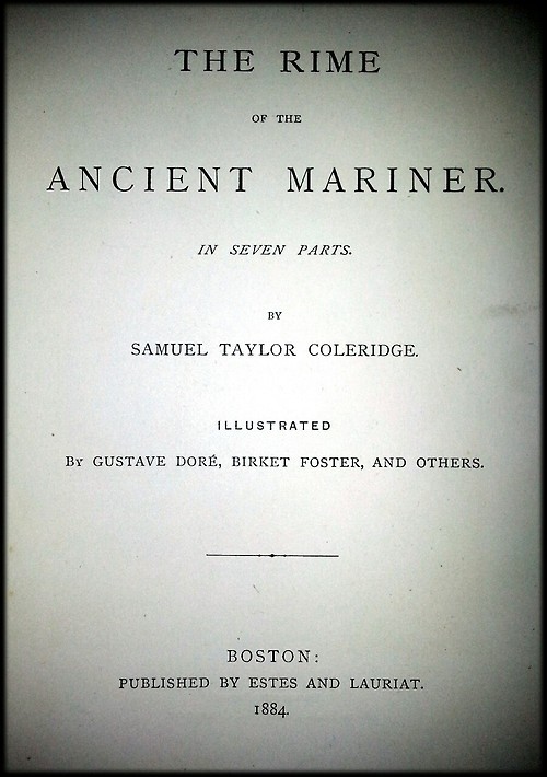 detroitlib:More Coleridge!From our Stacks: The Rime Of The Ancient Mariner. In Seven Parts. By Samue