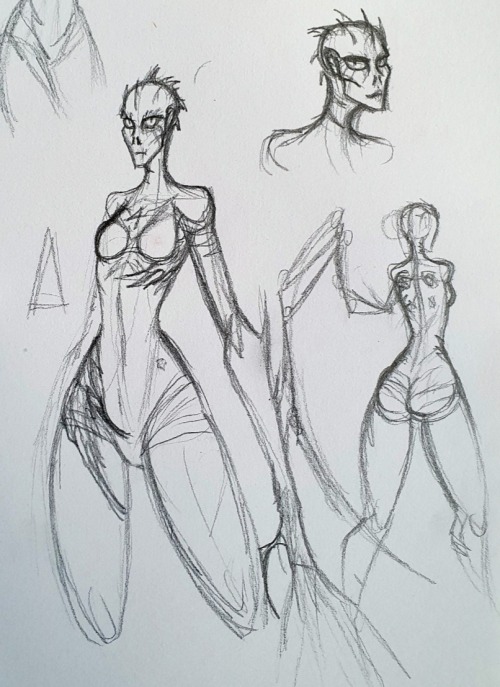 Two Sketches Of Specimen 4.