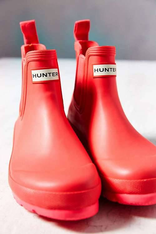 High Heels Blog wantering-blog: Red Rain Boot  Hunter Original Neon… via Tumblr